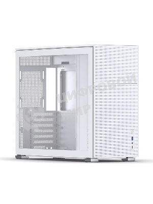 Компьютерный корпус без блока питания Case JONSBO D41 MESH, Midi-Tower, TG, no fan, 1xUSB-A 3.2 + 1xUSB-C 3.2, ATX, mATX белый