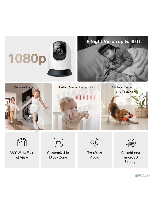 Камера видеонаблюдения умная поворотно-наклонная Mercusys MC200