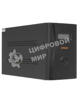 Источник бесперебойного питания ExeGate EP285484RUS SpecialPro Smart LLB-1000.LCD.AVR.C13.RJ.USB 1000VA/650W, LCD, AVR, 6*IEC-C13, RJ45/11, USB, черный