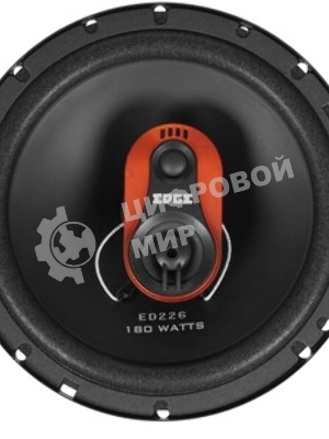 Колонки автомобильные Edge ED226-E8 4Ом 16см (6дюйм) (ком.:2кол.) коаксиальные