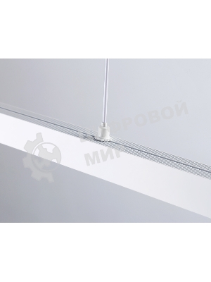 Трековый однофазный подвесной светодиодный светильник Ambrella light GL6783 WH белый LED 24W 4200K 600*22*1025
