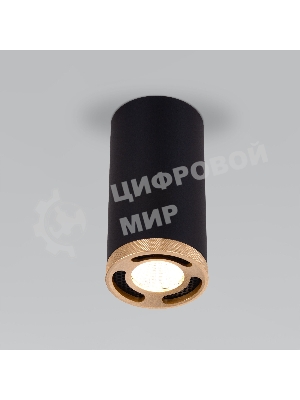 Cветильник потолочный светодиодный 25033/LED 9W 4200K чёрный