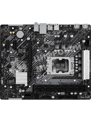 Материнская плата ASRock B760M-H2/M.2, LGA1700, Intel B760, 2xDDR5, 4xSATA, 2xM.2, 1xPCIe 4.0 x16, 2xHDMI, 1x2.5Gb LAN, 3x3.5 мм, 7.1, microATX