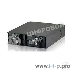 Опция к серверу Procase G2-104-SATA3-BK / SAS 12G Hot-swap корзина 4 SATA3/SAS 12G, черный, с замком, hotswap mobie rack module for 2,5