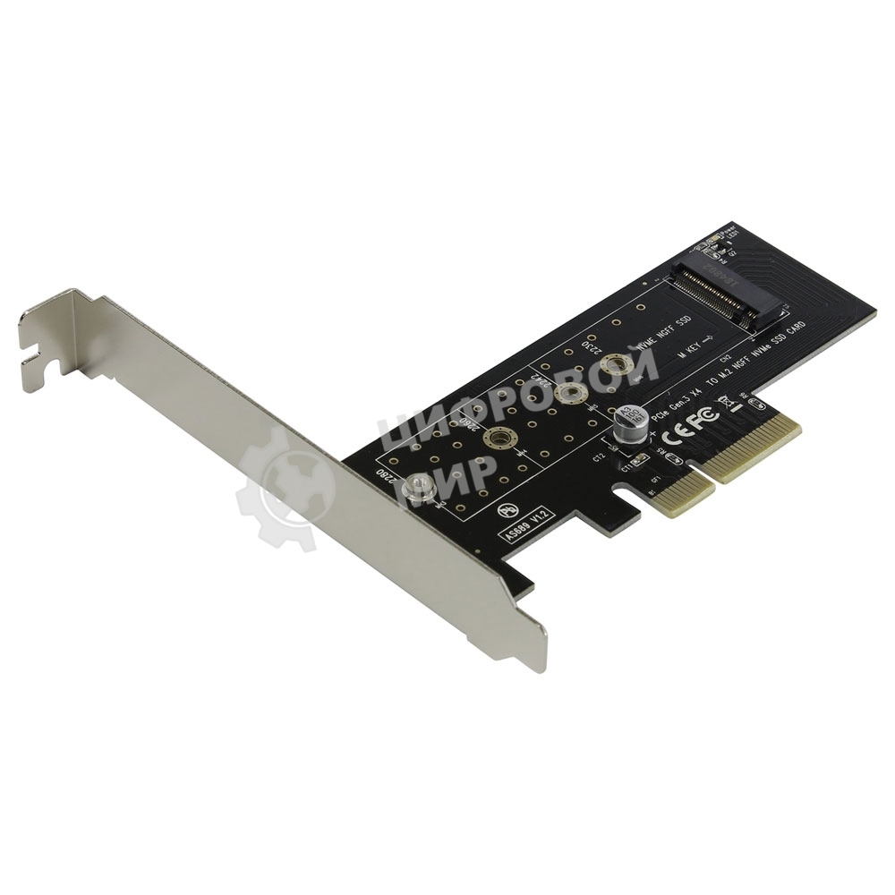 Адаптер AgeStar AS-MC01 PCI-E для M.2 NGFF SSD
