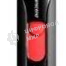 Флешка USB Transcend JetFlash 590 (TS64GJF590K), 64Gb, USB 2.0, R/W 25/15, черный/красный