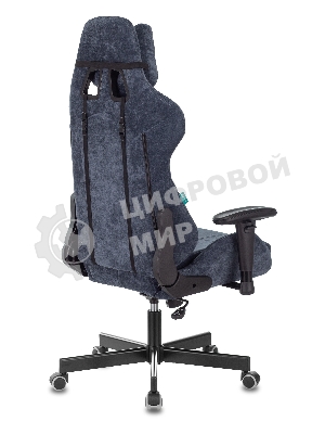 Кресло Бюрократ VIKING KNIGHT LT27 FABRIC синий, ткань, 120 кг, механизм качания