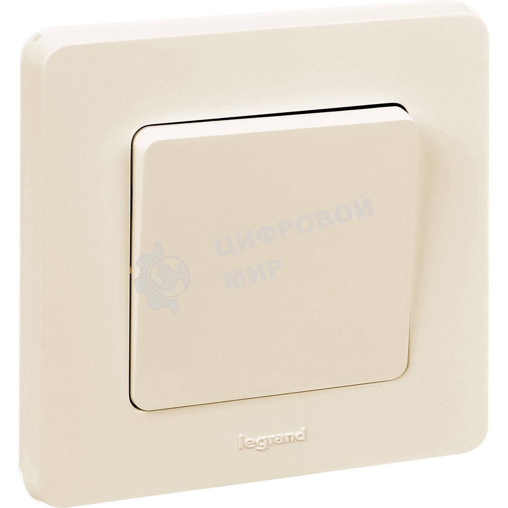 Рамка 1 пост слоновая кость Inspiria