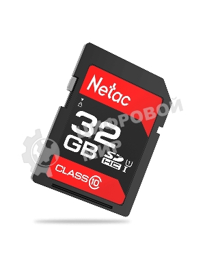 Флеш карта SDHC 32Gb Netac Class 10 UHS-I U1 P600 NT02P600STN-032G-R