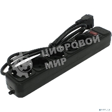Сетевой фильтр ExeGate EX266859RUS SP-5-1.5B (5 розеток, 1.5 м, евровилка, черный)