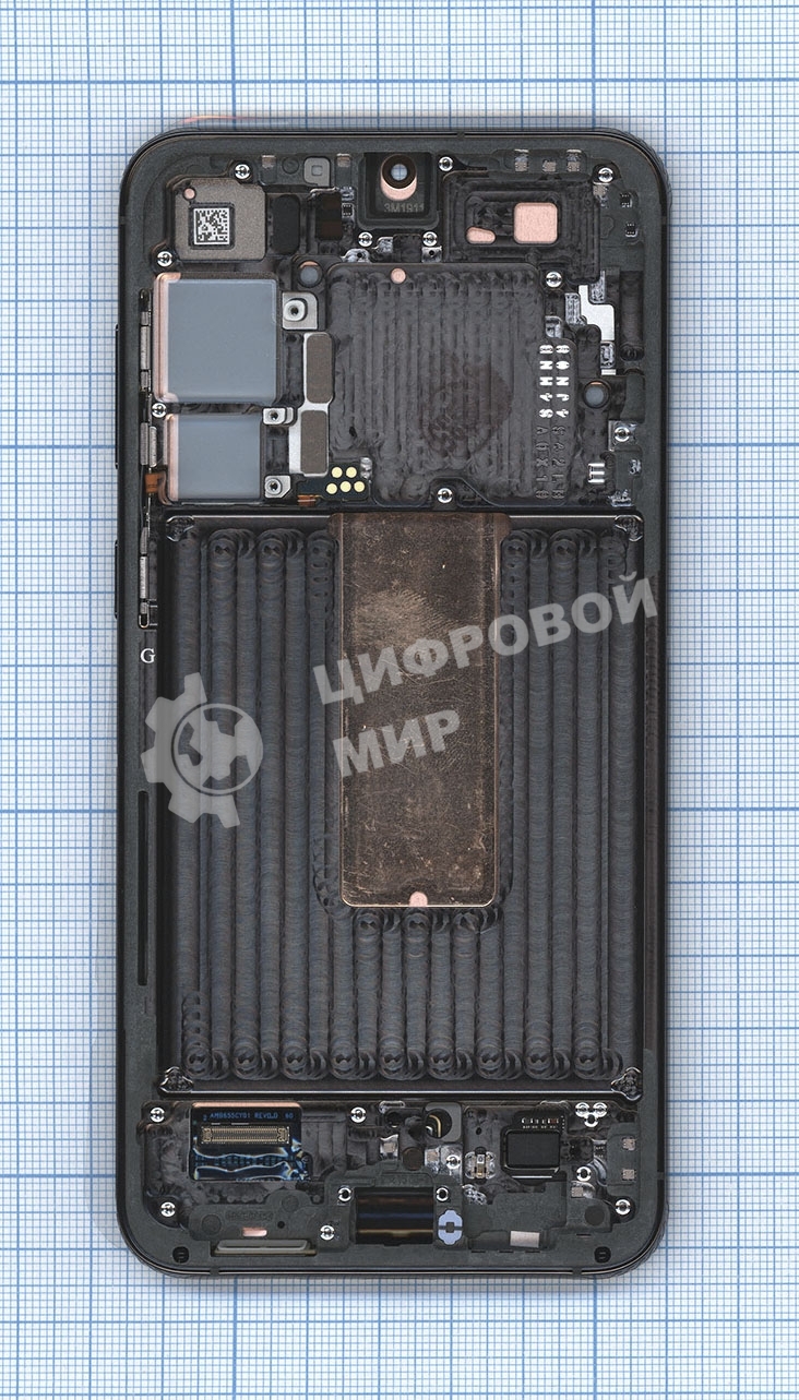 Дисплея для Samsung Galaxy S23 Plus 5G SM-S916B в сборе с тачскрином ServicePack, зеленый GH82-30476C