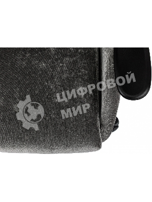 Кресло Zombie Ghost Fabric серый, ткань, 120 кг, механизм качания