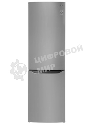 Холодильник LG GA-B419SDJL серый двухкамерный 223/79л морозилка снизу, No Frost