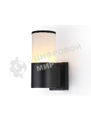 Светильник Ambrella light ST2451 BK/FR черный/белый матовый IP54 E27 max 40W 210*90*155