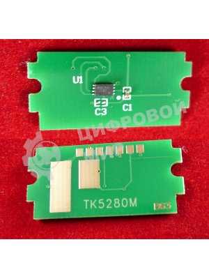 Чип ELP для Kyocera Ecosys P6235cdn/M6235cidn/M6635cidn (TK-5280M) Magenta 11K