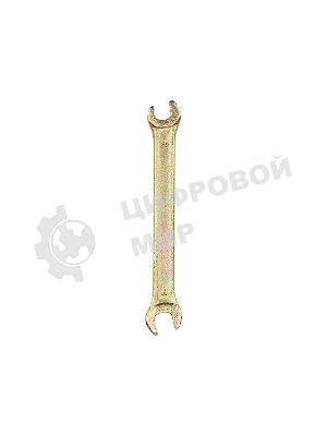 Ключ гаечный рожковый Rexant 6х7 мм, желтый цинк