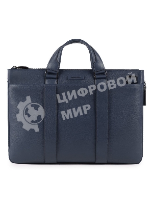 Сумка для ноутбука Piquadro Modus CA4021MOS/BLU синий натур.кожа