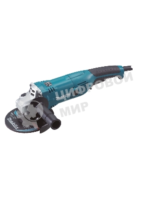Угловая шлифовальная машина Makita GA6021 УШМ,ф150мм, 1050Вт,10000об\м,2.3кг,кор,муфта SJS,фикс вкл-ля,шлиф диск