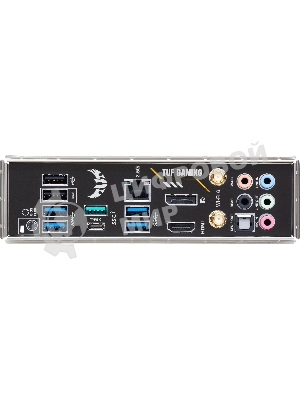 Материнская плата ASUS TUF GAMING B550-PLUS WIFI II, AM4, AMD B550, 4xDDR4, 6xSATA, 2xM.2, 1xPCI-E 3.0 x16, 1xPCI-E 4.0 x16, 3xPCI-E x1, 1xDP, 1xHDMI, 1x 2.5Gb LAN, 2xUSB-A 3.2 Gen 1, 1xUSB-A 3.2 Gen 2, 1xUSB-C 3.2 Gen 2, 3x3.5 мм, 7.1, ATX