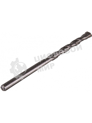 Сверло по бетону ВИХРЬ 6x100, цилиндрический хвостовик (1 шт. в блистере)