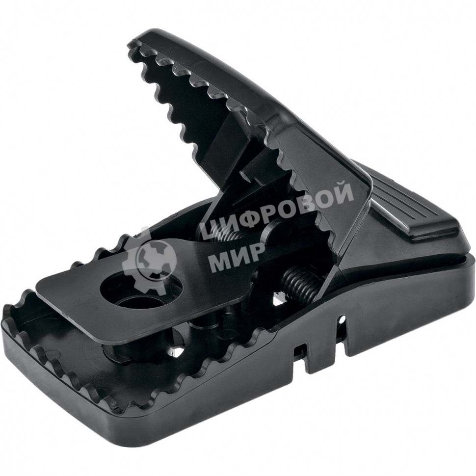 Мышеловка Сибртех пластиковая закрытая, малая, 105х45 мм, 2 шт.