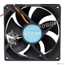 Вентилятор для корпуса 5bites FB9225S-12L3 черный, 92 x 92 x 25 мм, пластик, 1800 об/мин, 23 дБ, 3 pin