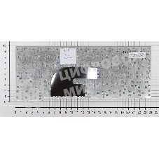 Клавиатура для ноутбука Asus Eee PC MK90H белая