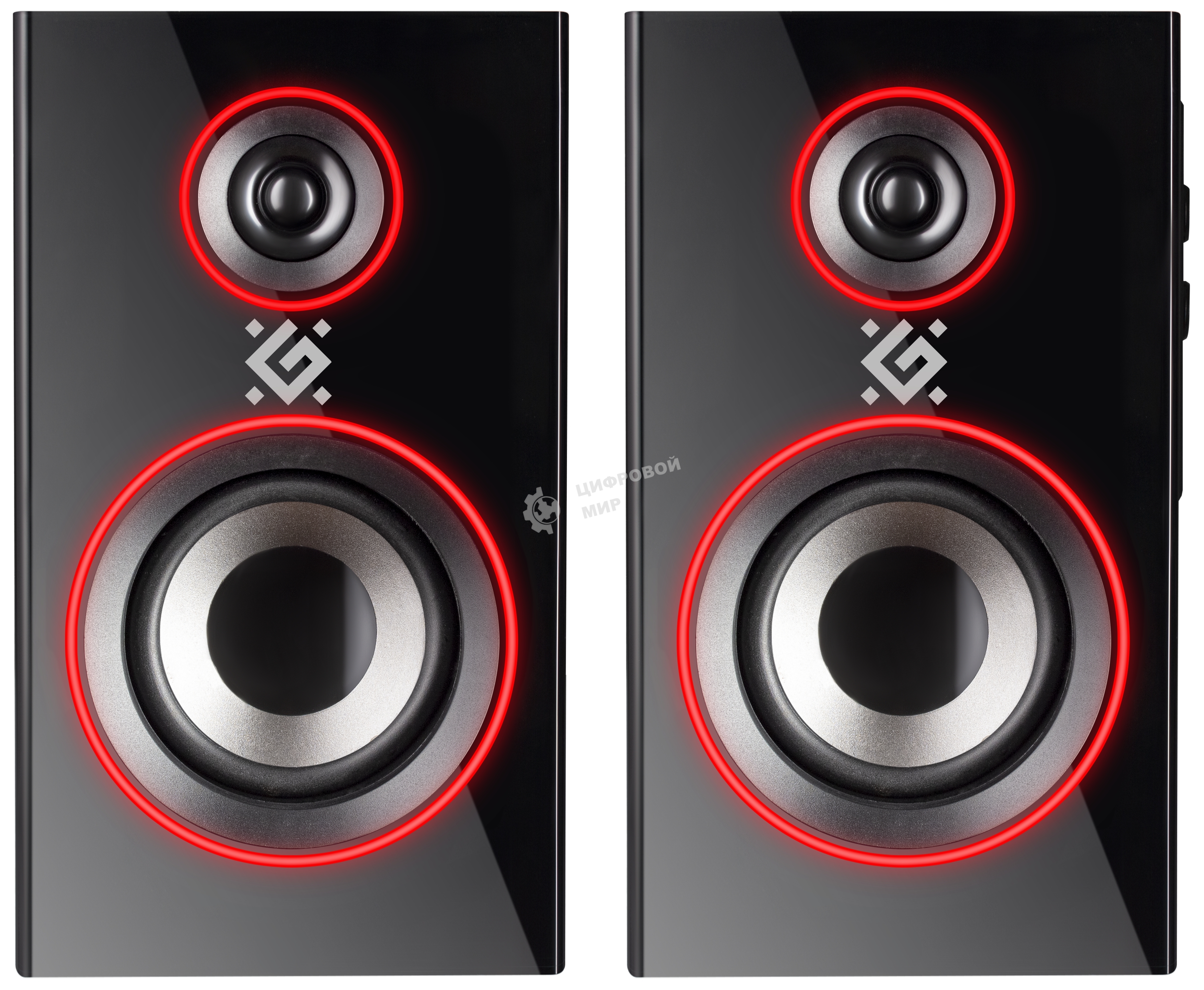 Акустическая система Defender SOLAR 20 черный 2.0