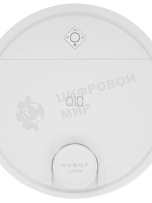 Робот-пылесос HOBOT LEGEE-Q10 белый, 5200 мAч Li-Ion, уборка сухая/влажная, пылесборник контейнер 0,5 л