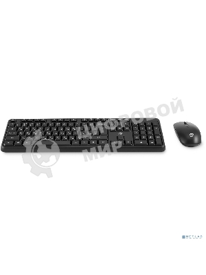 Комплект клавиатура+мышь Oklick S277W беспроводной, USB, 1600 DPI, чёрный