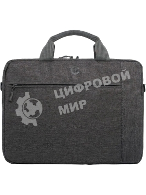 Сумка для ноутбука Continent CC-211 Grey (полиэстр, серый 15,6'')