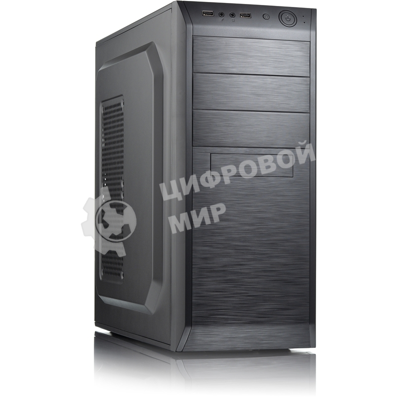 Компьютерный корпус c блоком питания Foxline FL-815-FZ450R ATX, 450W, 2xUSB 2.0, powcord