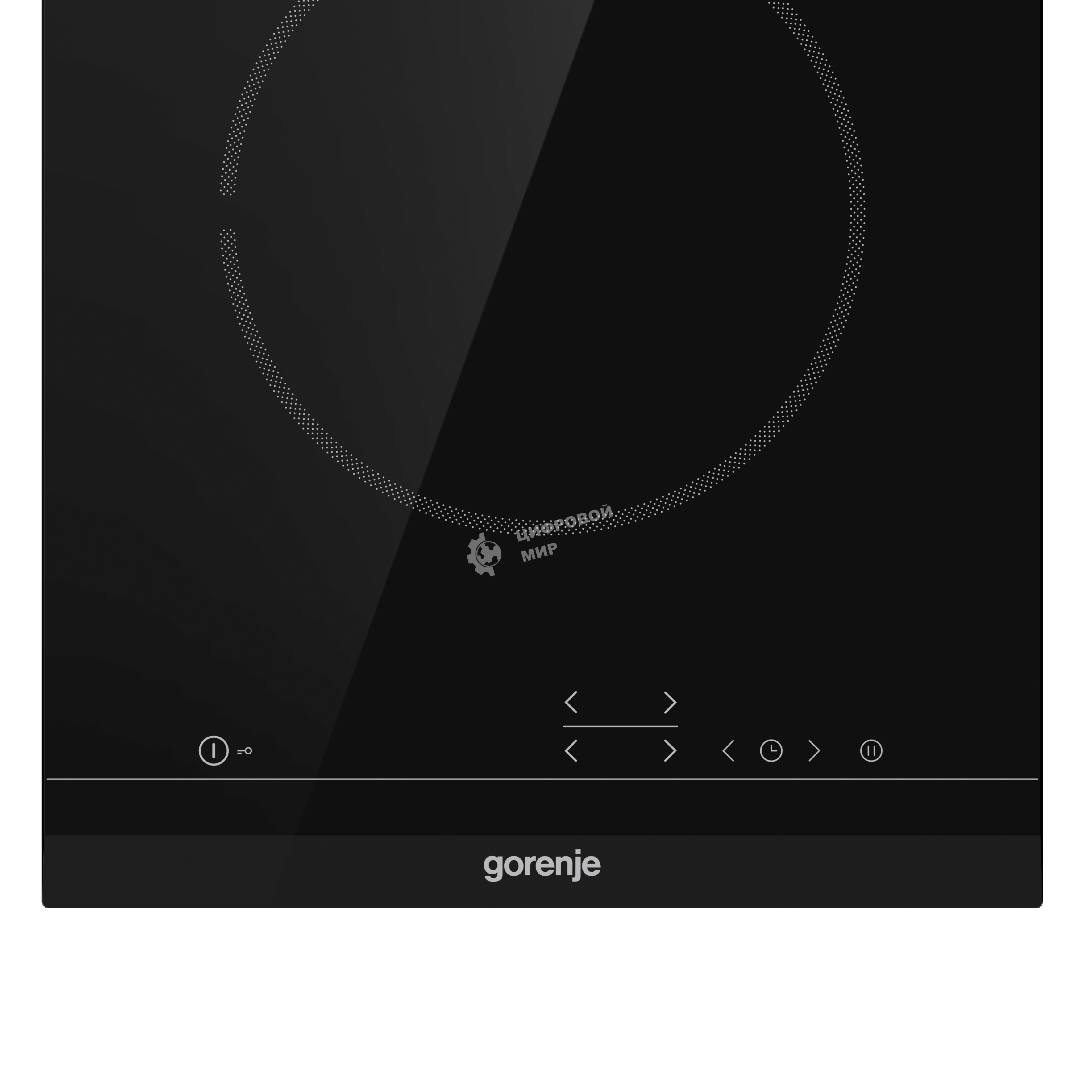 Варочная панель Gorenje ECT321BCSC, конфорок: 2 шт., стеклокерамика, независимая, черный