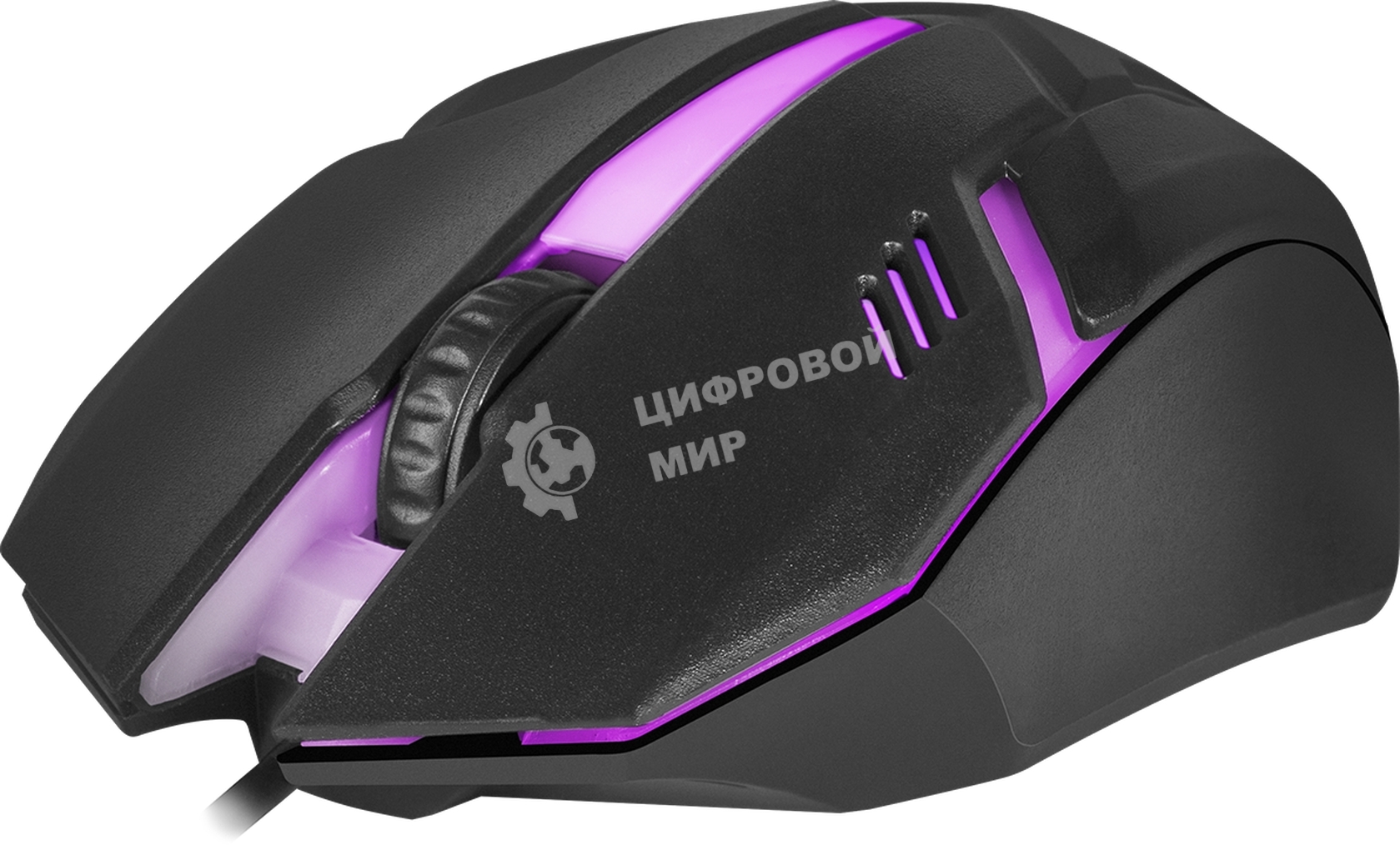 Мышь проводная Defender Hit MB-550 черный, 1600 dpi, USB, кнопки - 4