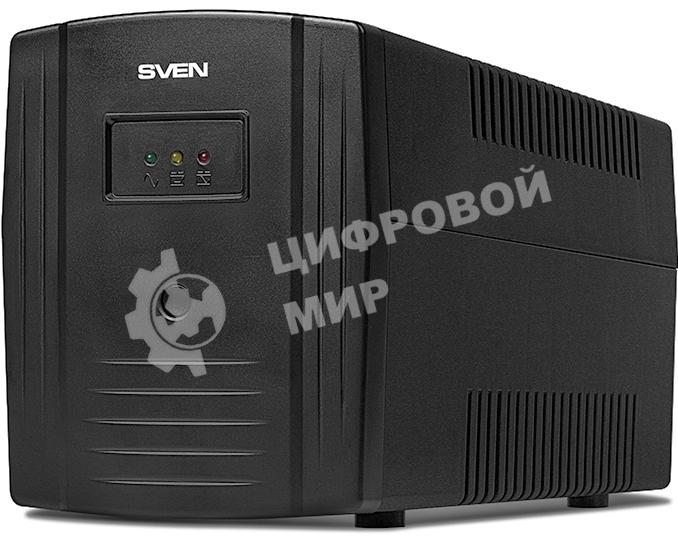 Источник бесперебойного питания SVEN Pro 1000 1000VA/720W USB, RJ-45 (3 EURO) 