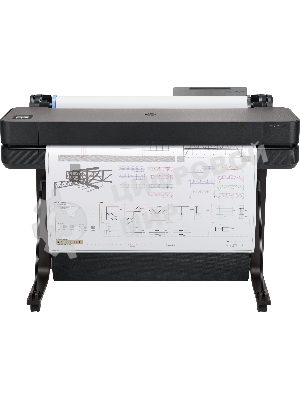 Плоттер струйный HP Designjet T630 (5HB11A/5HB11D), A0, 36