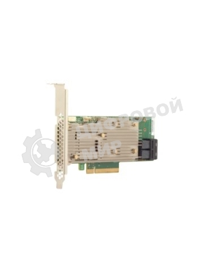 Контроллер LSI HBA 9460-8i SGL, 8-port int., 12Gb/s, SAS/SATA/PCIe (NVMe), RAID 0/1/5/6/10/50/60, Cache 2Gb DDR4, PCIe 3.1