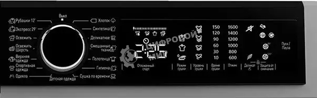 Сушильная машина Korting KD 60L97 S серебристый, 10 кг, сушка - конденсационная, программ - 15, 59.6 x 84.5 x 64 см