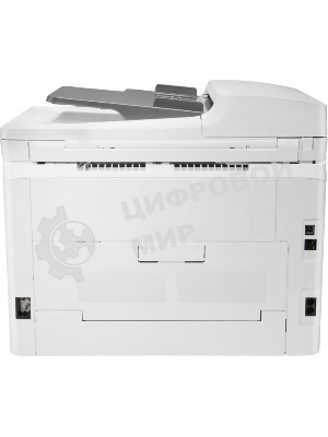 МФУ лазерное HP Color LaserJet Pro M183fw (7KW56A), A4, цветной, печ. до 16 стр/мин., скан. до 15 стр/мин. (ч/б) 8 стр/мин. (цвет), 600 x 600 dpi (печать) 1200x1200dpi (скан.), USB, RJ-45, Wi-Fi, Air Print, Mopria