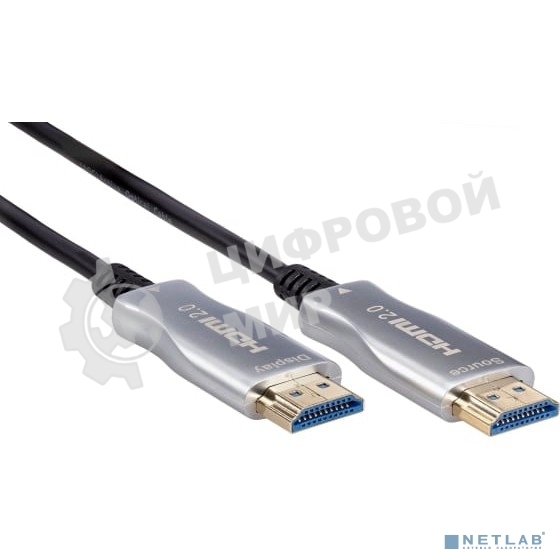 Кабель активный оптический Telecom TCG2020-10M HDMI 19M/M,ver. 2.0, 4K@60 Hz 10m