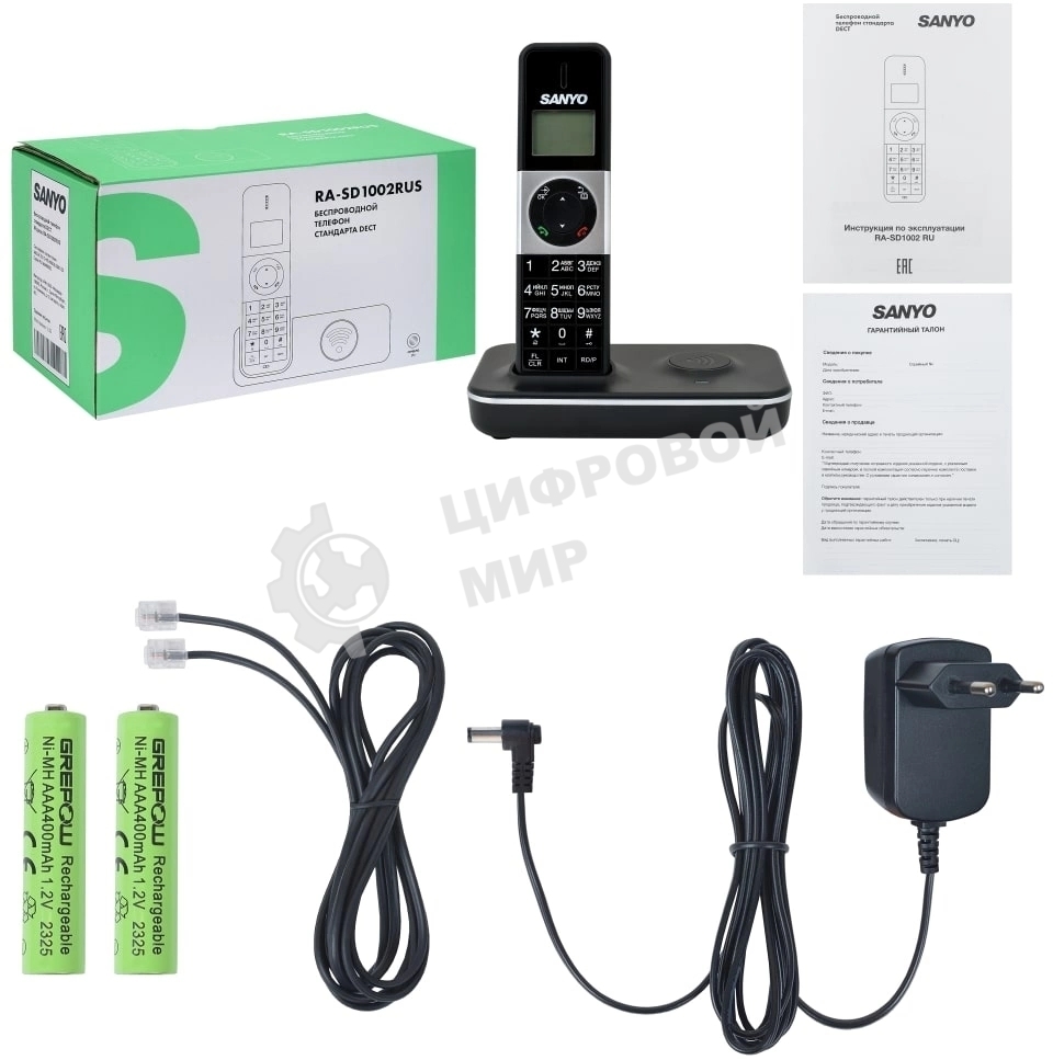 Беспроводной телефон DECT SANYO RA-SD1002RUS