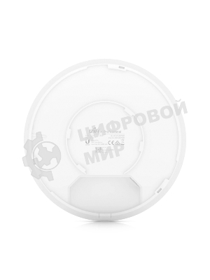 Точка доступа Ubiquiti UniFi 6 AP Pro U6-Pro 2.4+5 ГГц, Wi-Fi 6, 4х4 MU-MIMO, 802.3at, 1х 1G RJ45