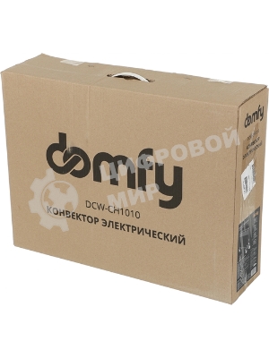 Конвектор электрический Domfy DCW-CH1010, 1000Вт, белый