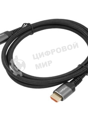 Кабель а/в ROMBICA Модель CB-15LX Длина кабеля 1.5m м Длина 1.5 м Разъемы HDMI-HDMI 2xВыход HDMI Цве