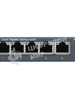 Коммутатор настольный TP-Link TL-SG105S 5-портовый 10/100/1000 Мбит/с