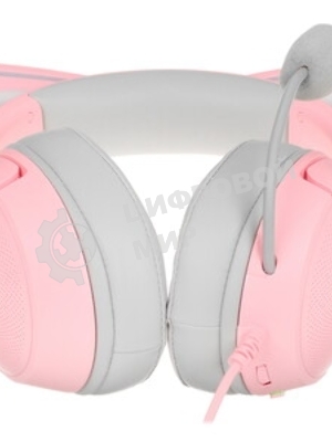 Гарнитура Razer Kraken Kitty V2 Quartz розовый, проводная, USB, подсветка