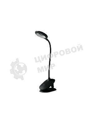 Светодиодная настольная лампа Ambrella light DE703 BK черный LED 3000-6000K 6W