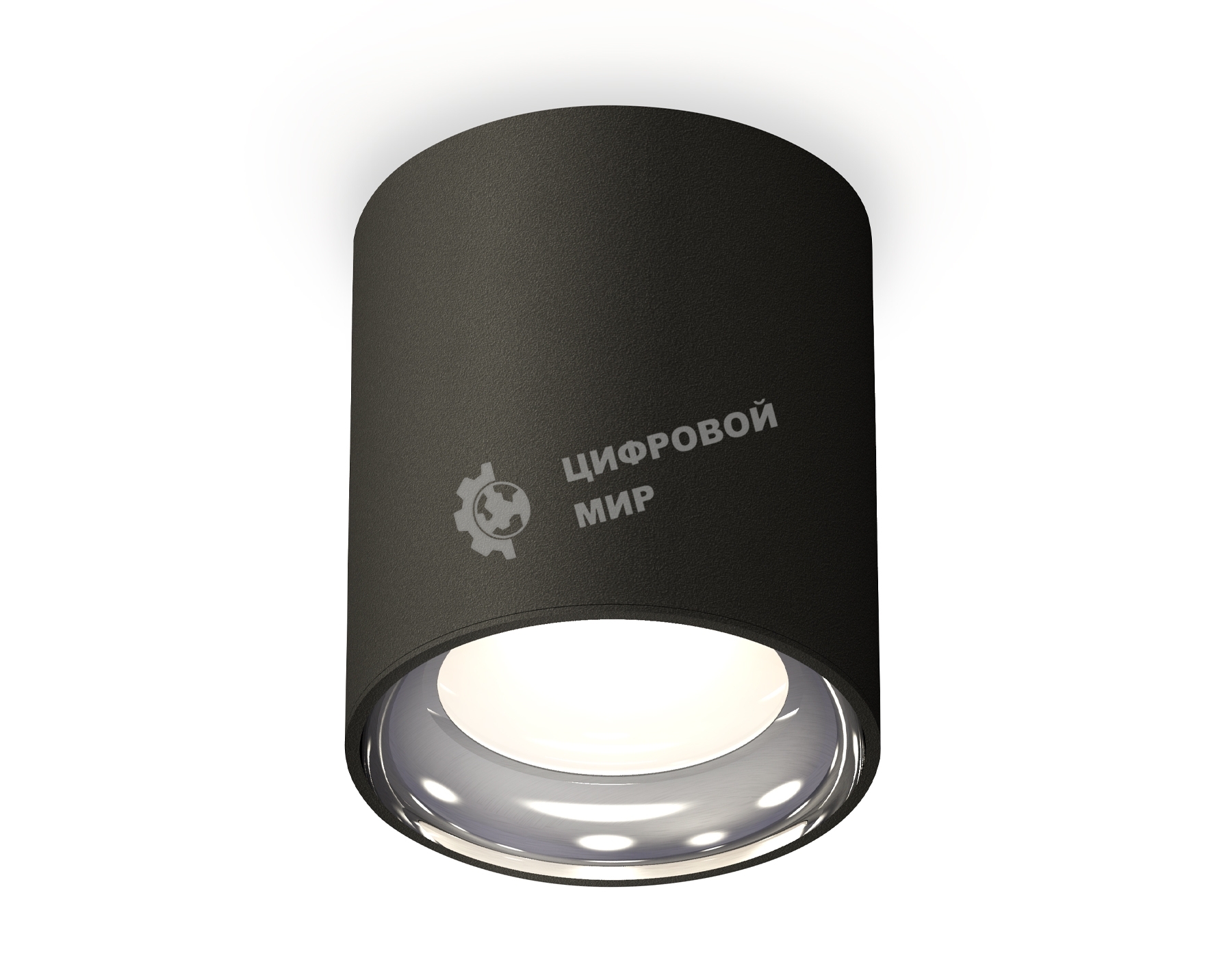 Светильник Ambrella Light XS7422011 SBK/PSL черный песок/серебро полированное MR16 GU5.3 (C7422, N7023)