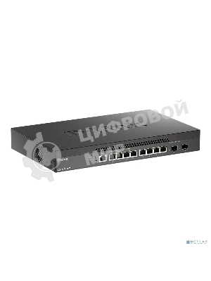Коммутатор D-Link DXS-1210-10TS/B2A, 8×10 Гбит/с + 2×10 Гбит/с SFP+, управляемый