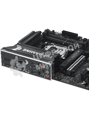 Материнская плата ASUS TUF GAMING B850-PLUS WIFI, AM5, AMD B850, 4xDDR5, 4xSATA, 3xM.2, 1xPCIe 5.0 x16, 1xPCIe 4.0 x16, 2xPCIe 4.0 x1, DisplayPort, HDMI, 1x2.5Gb LAN, USB Type-C, 5x3.5 мм, 7.1, ATX